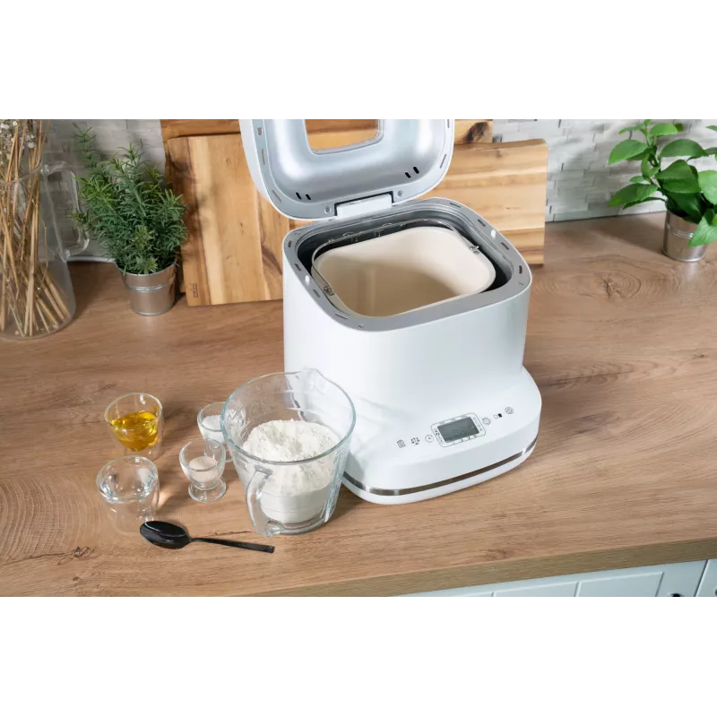 Máquina de pan Unold Esge Backmeister Bernd 68120 — 550 W, peso máx. del pan 1 kg, blanca, carcasa de plástico