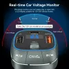 Cargador de coche Vention 3 puertos USB (USB-C + 2× USB-A) 30W/18W/5W negro