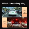 Cámara para coche IMOU S800PRO 4K Ultra HD Wi‑Fi DC — 3840×2160, ángulo de visión 123°, pantalla de 3″, MicroSD hasta 256 GB, USB‑C