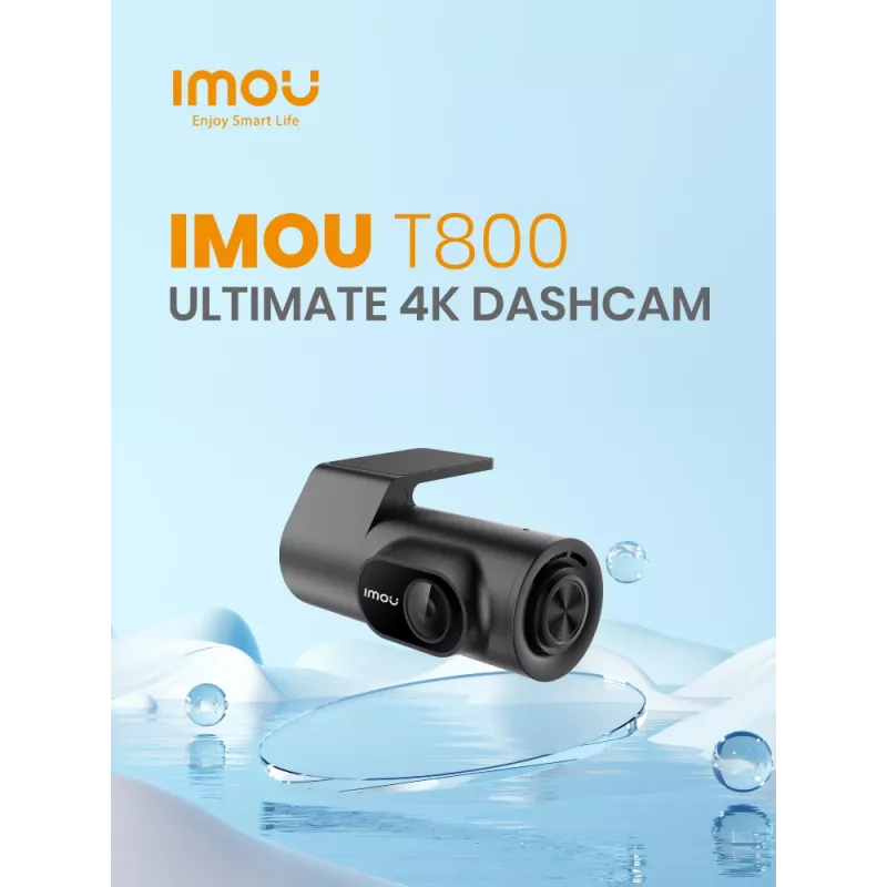 Dashcam Imou T800 4K Ultra HD Wi-Fi DC negra