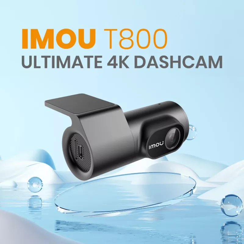 Dashcam Imou T800 4K Ultra HD Wi-Fi DC negra