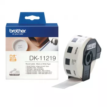 Etiqueta de impresora Brother DK-11219 blanca