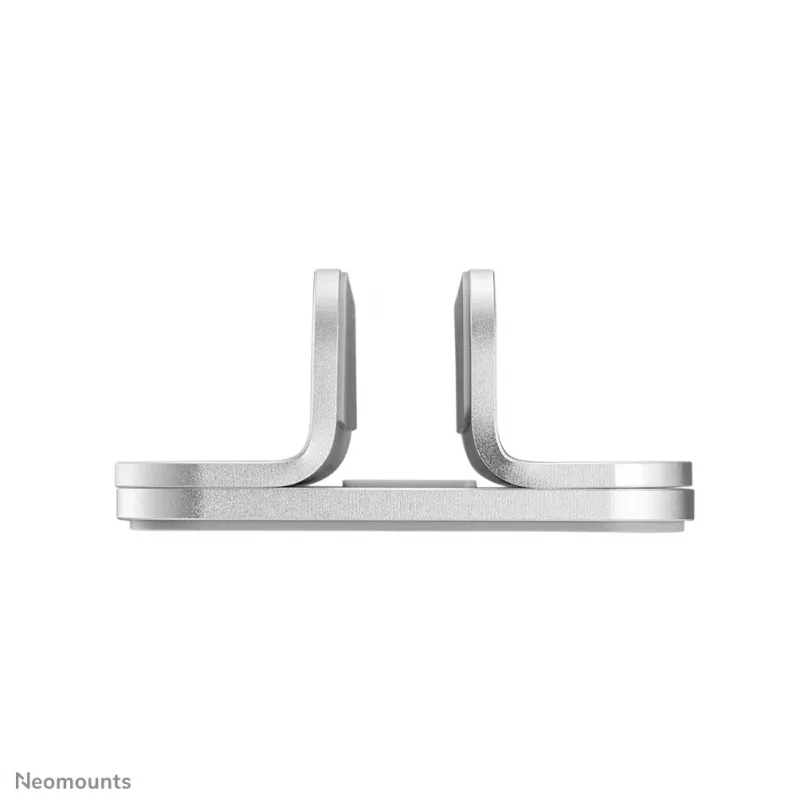 Neomounts NSLS300SILVER soporte vertical para portátil, 11–17 pulgadas, máx. 5 kg, aluminio, ajuste de altura 42 mm, ajuste de anchura 150 mm, ajuste de profundidad 92 mm, plata