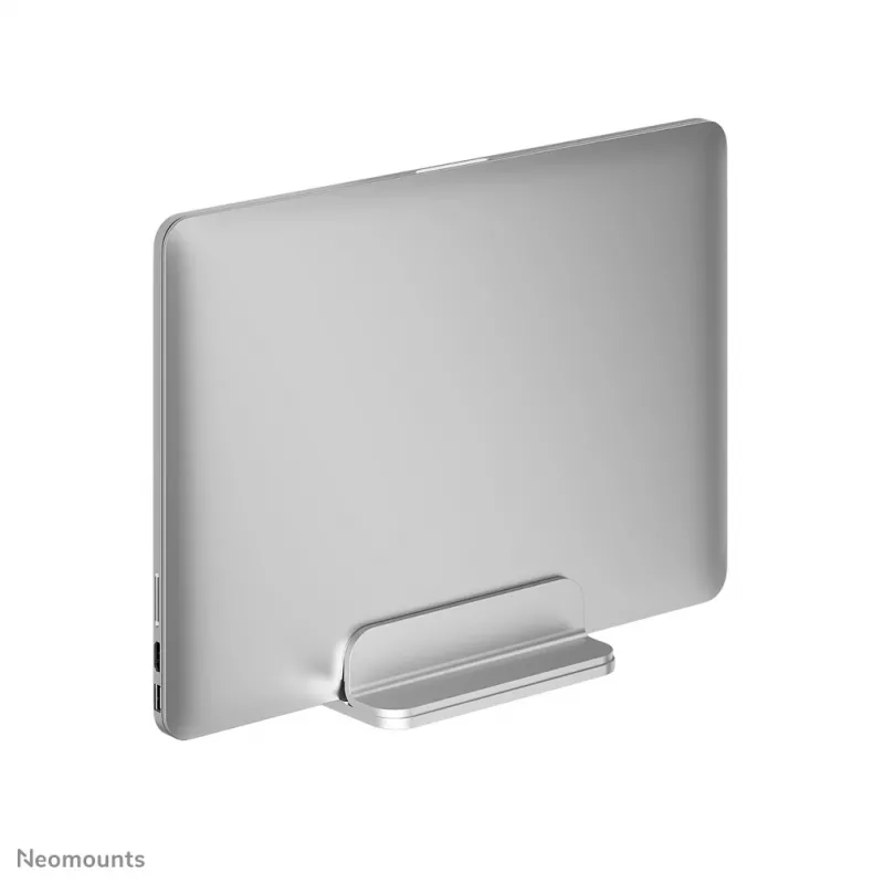 Neomounts NSLS300SILVER soporte vertical para portátil, 11–17 pulgadas, máx. 5 kg, aluminio, ajuste de altura 42 mm, ajuste de anchura 150 mm, ajuste de profundidad 92 mm, plata