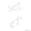 Neomounts NSLS300SILVER soporte vertical para portátil, 11–17 pulgadas, máx. 5 kg, aluminio, ajuste de altura 42 mm, ajuste de anchura 150 mm, ajuste de profundidad 92 mm, plata