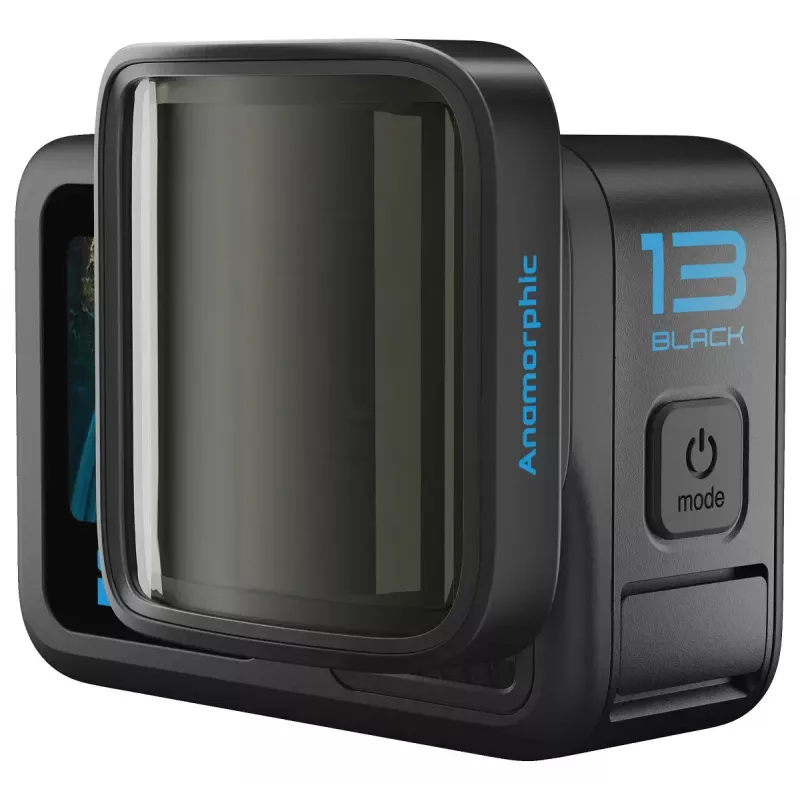 Lente GoPro HERO13 Anamorphic Lens Mod negra