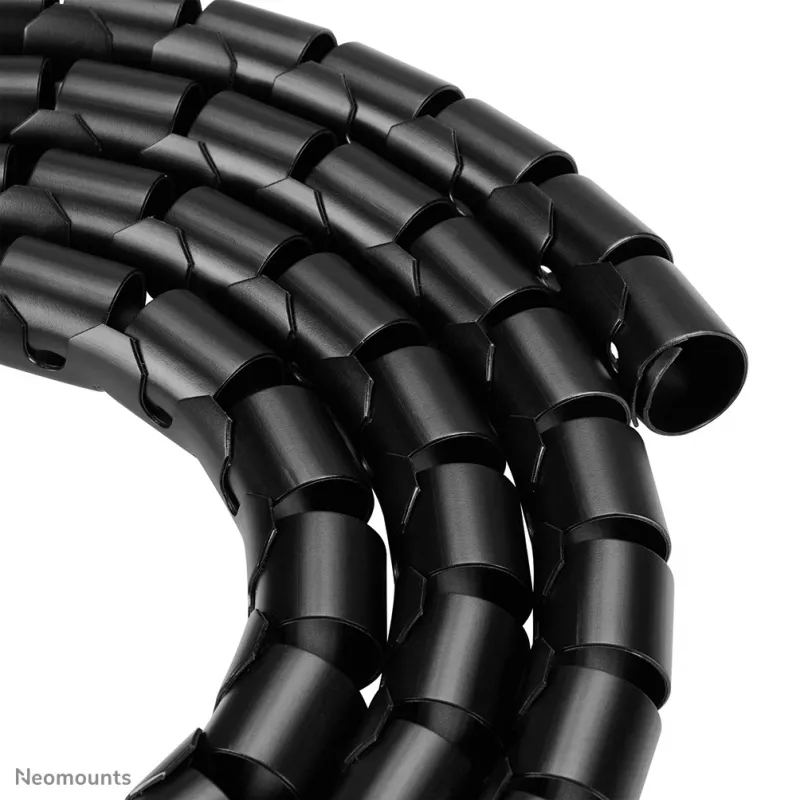 Abrazadera de gestión de cables Neomounts ADS06-140BL para cables Ø15 mm, negra