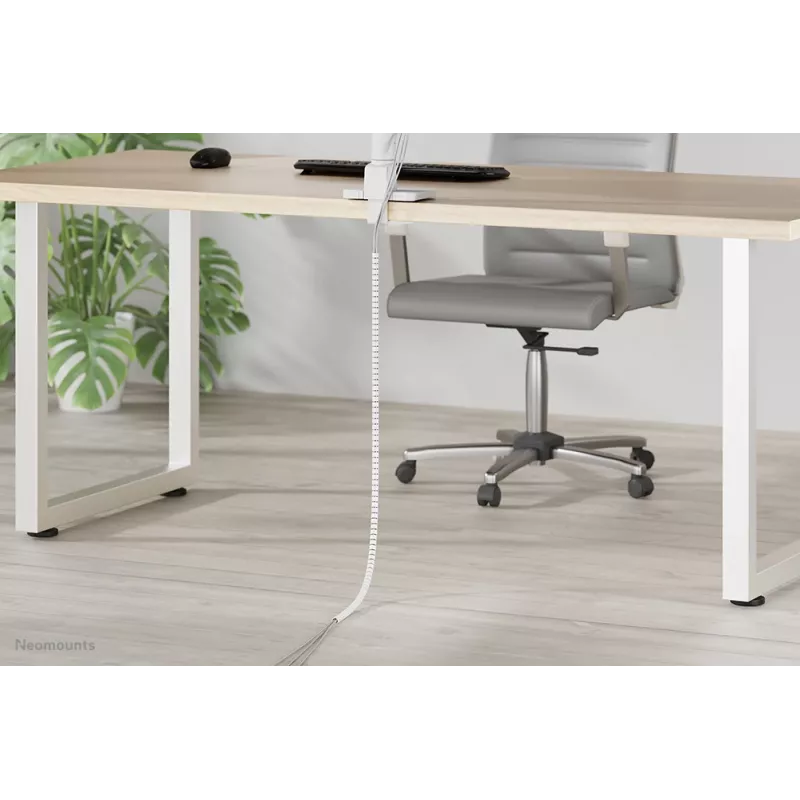 Funda de cables Neomounts ADS06-140WH Ø15 mm blanca para varios cables