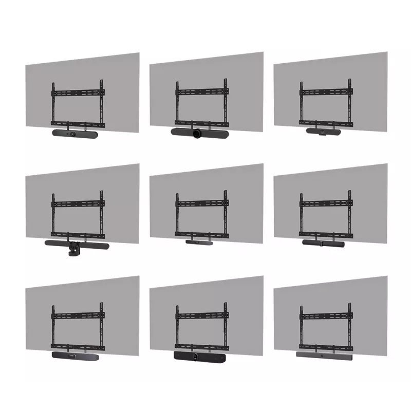 Soporte para videobar Neomounts AV30-500BL para pantallas de 43–110
