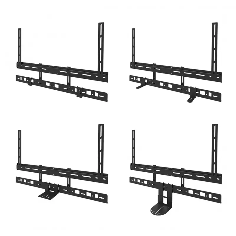 Soporte para videobar Neomounts AV30-500BL para pantallas de 43–110