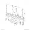 Soporte para videobar Neomounts AV30-500BL para pantallas de 43–110