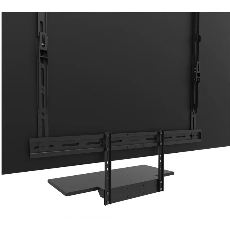 Kit de bandeja para teclado Neomounts AV40-500BL para pantallas de 43–110 inch, VESA hasta 600x400, carga máx. 2,5 kg, 900×279×640 mm