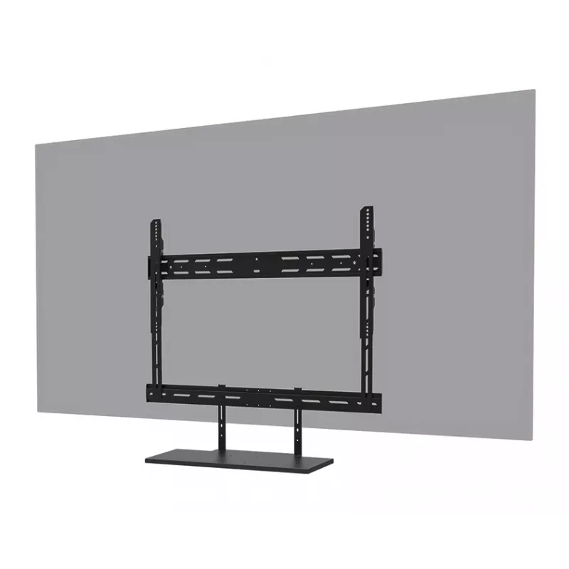 Kit de bandeja para teclado Neomounts AV40-500BL para pantallas de 43–110 inch, VESA hasta 600x400, carga máx. 2,5 kg, 900×279×640 mm