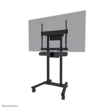 Kit de bandeja para videobar y portátil Neomounts AV60-500BL para pantallas de 43–110