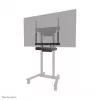 Kit de bandeja para videobar y portátil Neomounts AV60-500BL para pantallas de 43–110 inch, VESA hasta 600x400, carga máx. 8 kg, ancho 900 mm