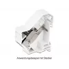 Set de montaje DeLOCK 86232 blanco