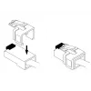 Clip para cables DeLOCK 86422 multicolor 40 uds.