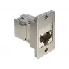 Set de montaje DeLOCK 86413 plata zinc