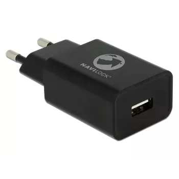 Cargador para dispositivos móviles Navilock 62847 universal negro AC interior