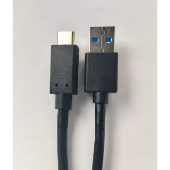 Cable USB Helos 181542 USB 3.2 Gen 2 1 m USB A USB C negro