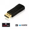 Cable adaptador DisplayPort a HDMI Innovation IT PI150 – DP a HDMI, contactos dorados, negro