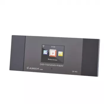 Albrecht DR 463 radio digital portátil gris
