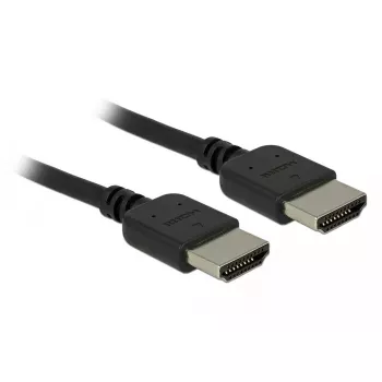Cable HDMI DeLOCK 85217 2 m Type-A macho a Type-A macho negro