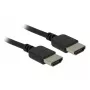 Cable HDMI DeLOCK 85217 2 m Type-A macho a Type-A macho negro