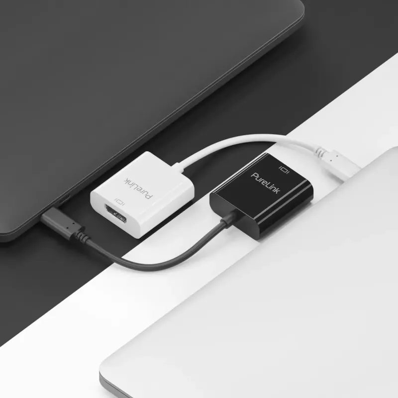 Adaptador gráfico USB PureLink IS181 negro