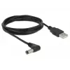 Cable de alimentación DeLOCK 85588 USB A 1,5 m negro