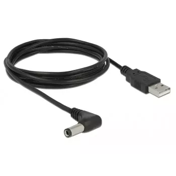 Cable de alimentación DeLOCK 85588 USB A 1,5 m negro