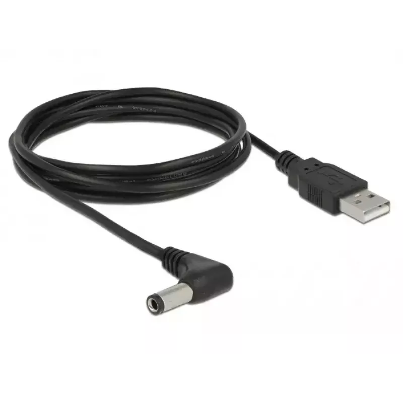 Cable de alimentación DeLOCK 85588 USB A 1,5 m negro