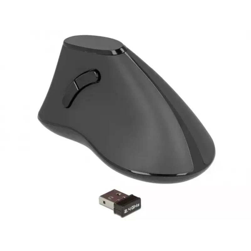 Ratón Office DeLOCK 12622 diestro RF inalámbrico óptico 1000 DPI