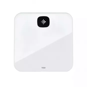 Báscula de baño electrónica Fitbit Aria Air cuadrada blanca