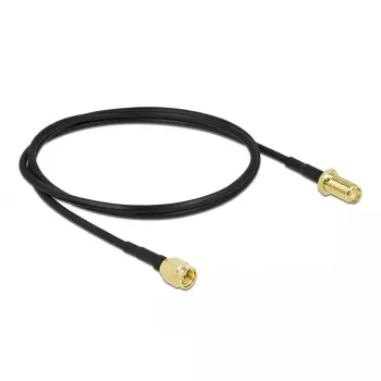 Cable de antena conector macho SMA a conector hembra SMA DeLOCK 90447