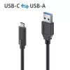 Cable USB PureLink IS2611-010 USB 3.2 Gen 2 1m USB-C USB-A negro