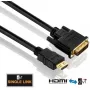 Cable HDMI-DVI PureLink PI3000-005 0,5 m