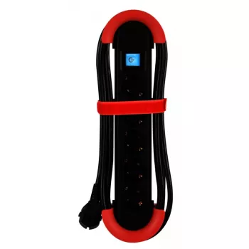 Cable alargador de corriente Bachmann 500.100 5m interior rojo