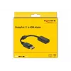 Adaptador DisplayPort 1.1 conector macho a HDMI conector hembra DeLOCK 61011