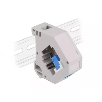 Módulo keystone DELOCK 87164 — adaptador SC a SC, colores: azul/gris/blanco, 60,1×59,4×21,6 mm