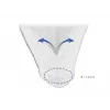 Funda trenzada DeLOCK 20808 5 m x 13 mm blanco