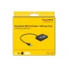 Lector de tarjetas DeLOCK 91756 negro MicroSD SD MMC USB 5 Mbit/s