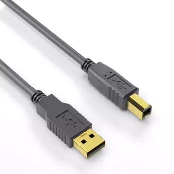 Cable USB PureLink DS2000-100 10 m USB 2.0 USB A USB B negro