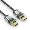 Cable HDMI FiberX FX-I355-010 10 m HDMI tipo A estándar gris plata