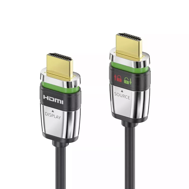 Cable HDMI FiberX FX-I355-010 10 m HDMI tipo A estándar gris plata