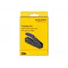 DeLOCK 90577 Alicate de crimpar herramienta de crimpado negro azul ancho 62 mm largo 135 mm alto 20 mm