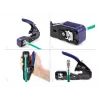 DeLOCK 90577 Alicate de crimpar herramienta de crimpado negro azul ancho 62 mm largo 135 mm alto 20 mm