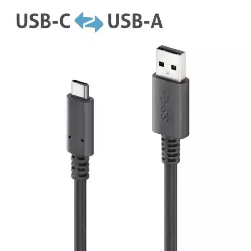 Cable USB PureLink PI6100-020 2m USB 3.2 Gen 2 USB A USB C negro