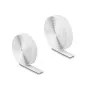 Cinta de velcro autoadhesiva DeLOCK L 5 m x An 20 mm blanca