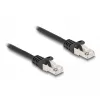 Cable DeLOCK RJ50 conector macho a conector macho S/FTP 1 m negro